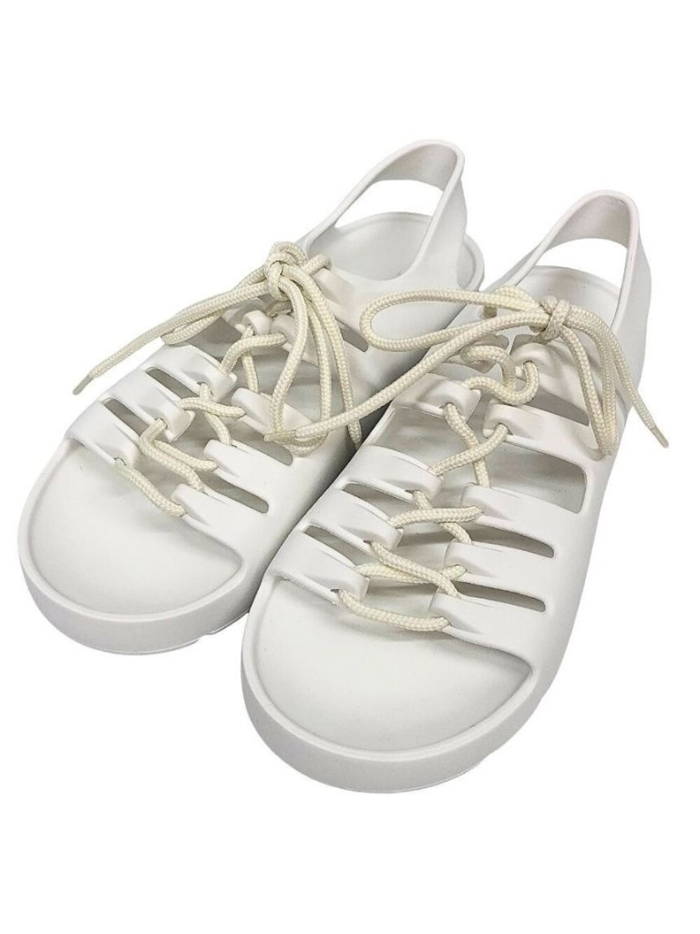Bottega Veneta Rubber Sandals White Shoes